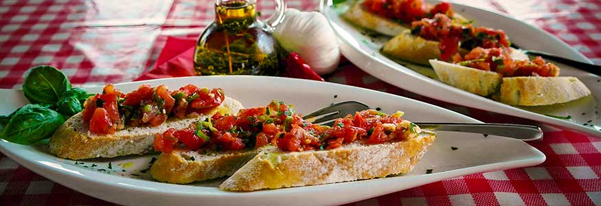 quelle huile olive bruschetta